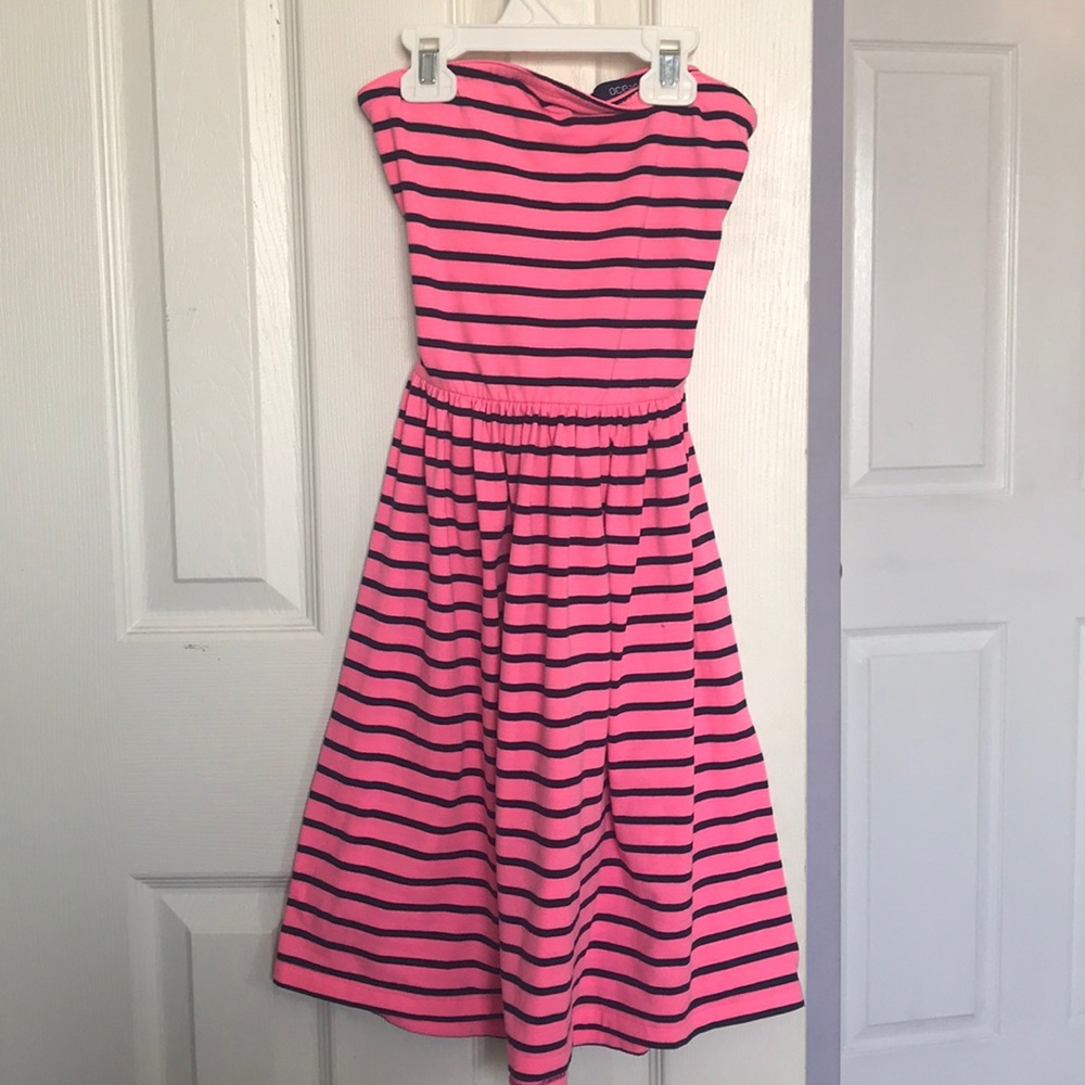 Striped A-Line Dress
